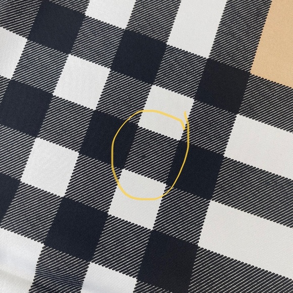 Display #2 Burberry Silk Scarf - Picture 13 of 13